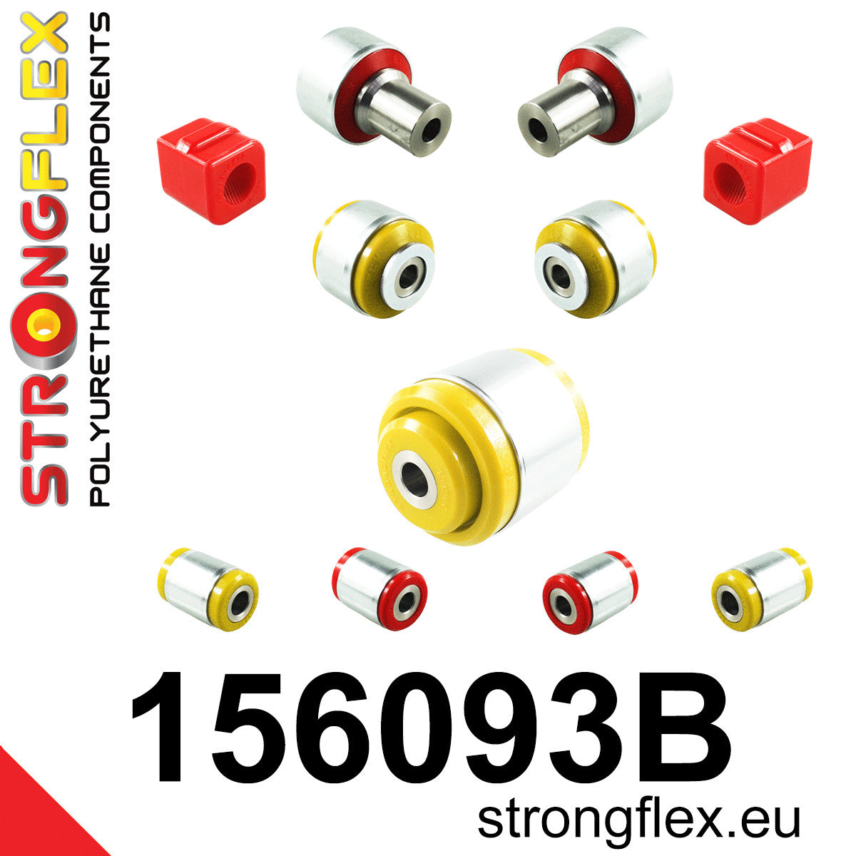 Kit de suspensión delantera y eje trasero Renault Twingo Fortwo Forfour (156093B)