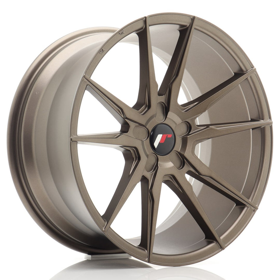 Japan Racing JR-21 Extreme Concave 19x9.5" (5 hole custom PCD) ET20-40, Bronze