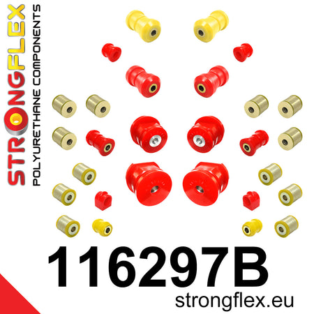 Kit completo de silentblocks de suspensión Mercedes Clase E W124 4MATIC (116297B)