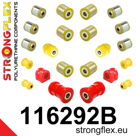 Kit de silentblock de suspensión trasera Mercedes SLK R172 (116292B)