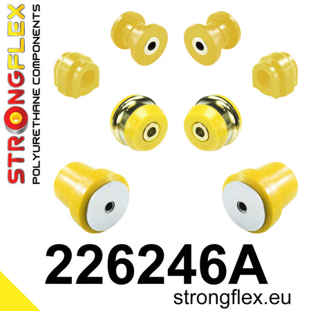 Kit de suspensión delantera y eje trasero SPORT Audi Q2 8V 8Y 5F 5E 5G FWD (226246A)