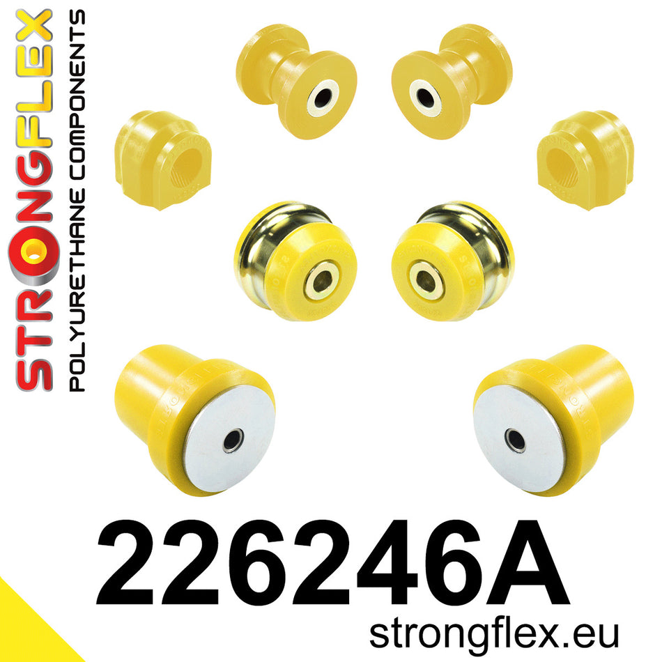 Kit de suspensión delantera y eje trasero SPORT Audi Q2 8V 8Y 5F 5E 5G FWD (226246A)