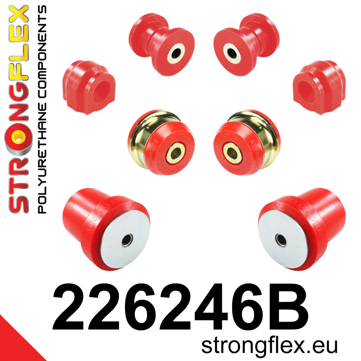 Kit de suspensión delantera y eje trasero Audi Q2 8V 8Y 5F 5E 5G FWD SQ2 (226246B)