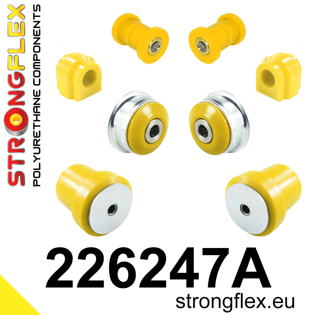 Kit de suspensión delantera y eje trasero SPORT Seat Ibiza KJ1 AW1 A1 S1 (226247A)