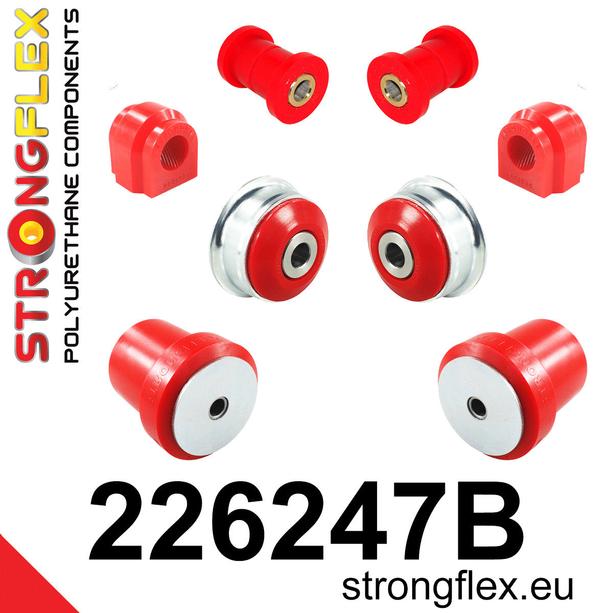 Kit de suspensión delantera y eje trasero Seat Ibiza KJ1 AW1 A1 S1 (226247B)