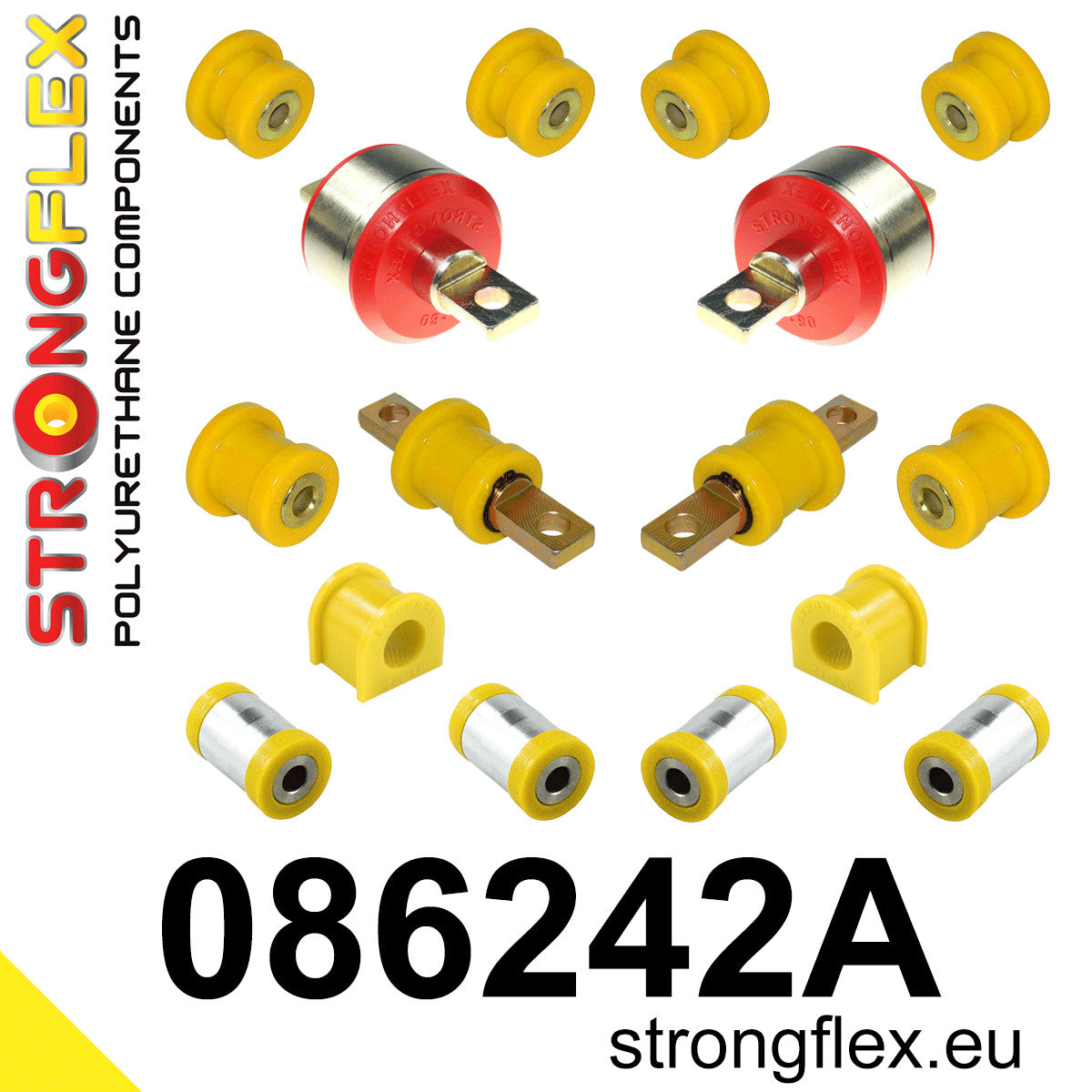 Kit de silentblock de suspensión trasera SPORT Honda CR-V RD1 RD2 RD3 (086242A)