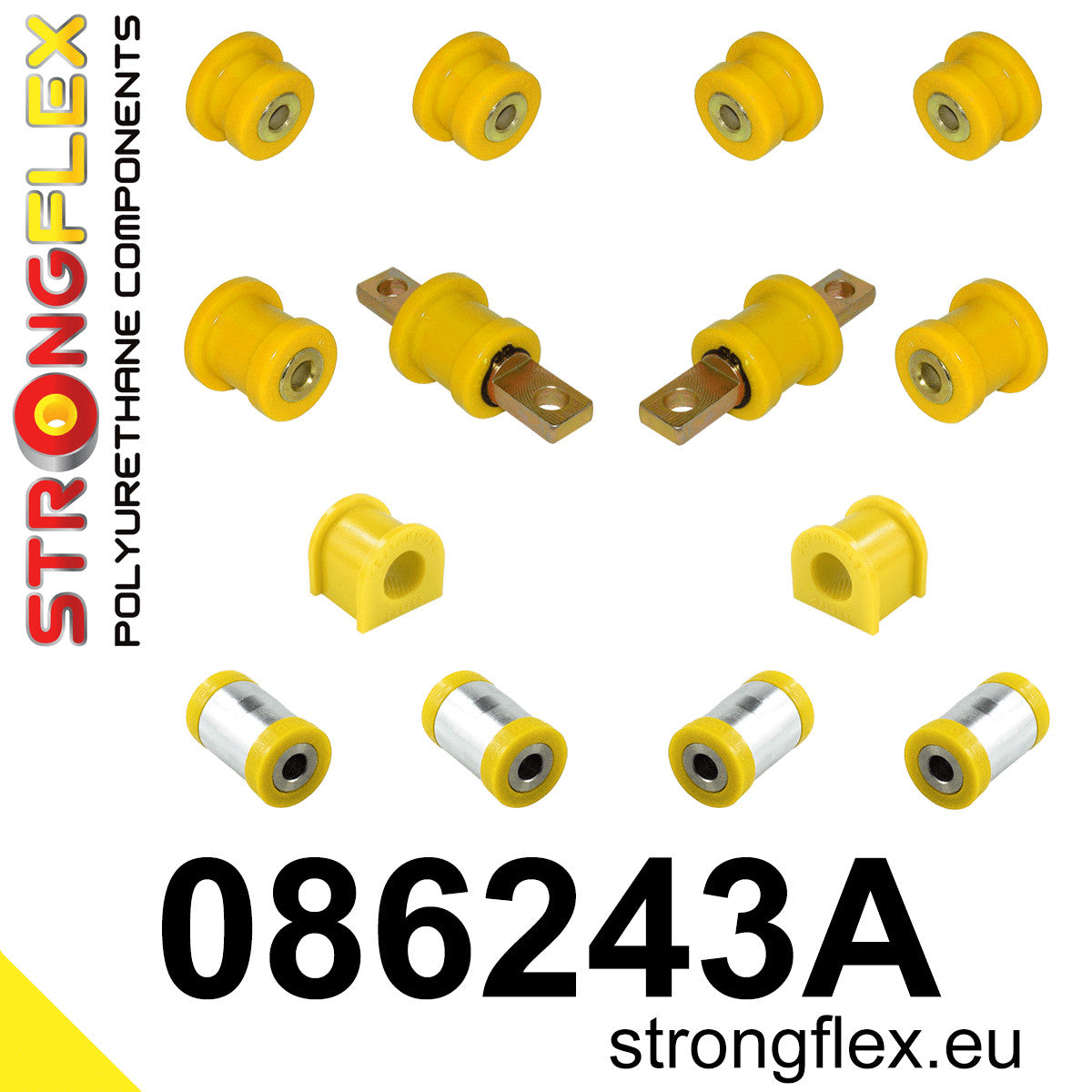 Silentblock de suspensión trasera kit (no bushes 081105B) SPORT Honda CR-V (086243A)