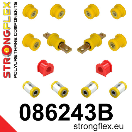 Silentblock de suspensión trasera kit (no bushes 081105B) Honda CR-V RD1 (086243B)