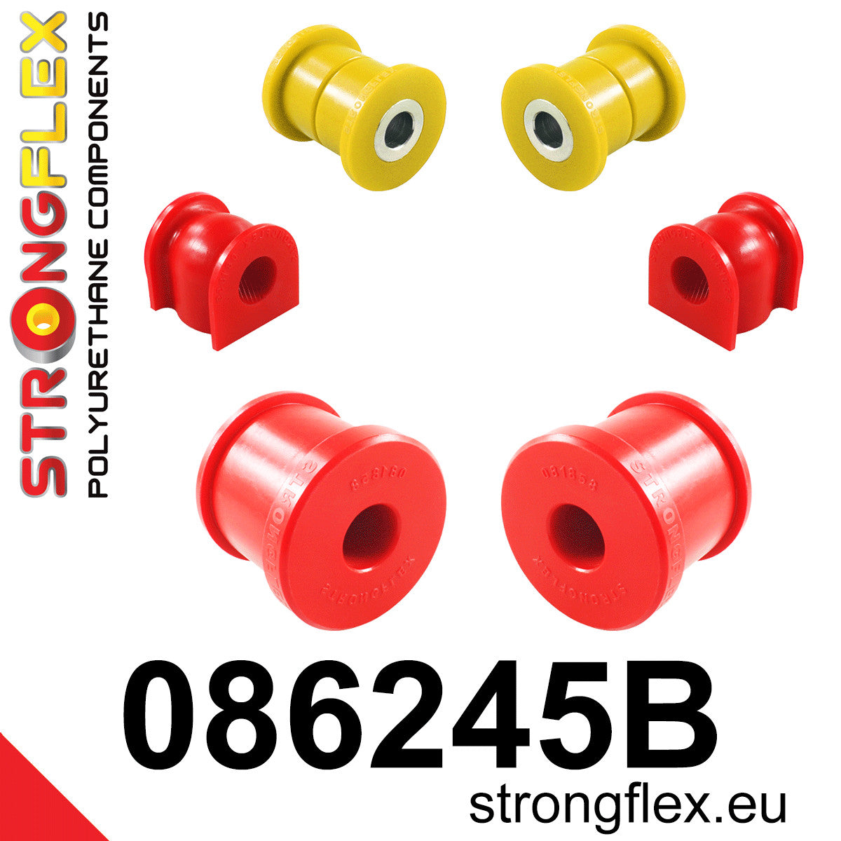 Kit de silentblocks de suspensión delantera Honda Jazz Insight City (086245B)