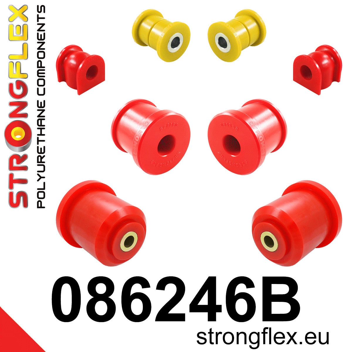 Kit de suspensión delantera y eje trasero Honda Jazz Insight City (086246B)