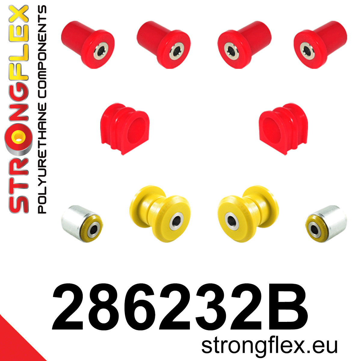 Kit de silentblocks de suspensión delantera Infiniti Q50 V37 Q60 CV37 (286232B)