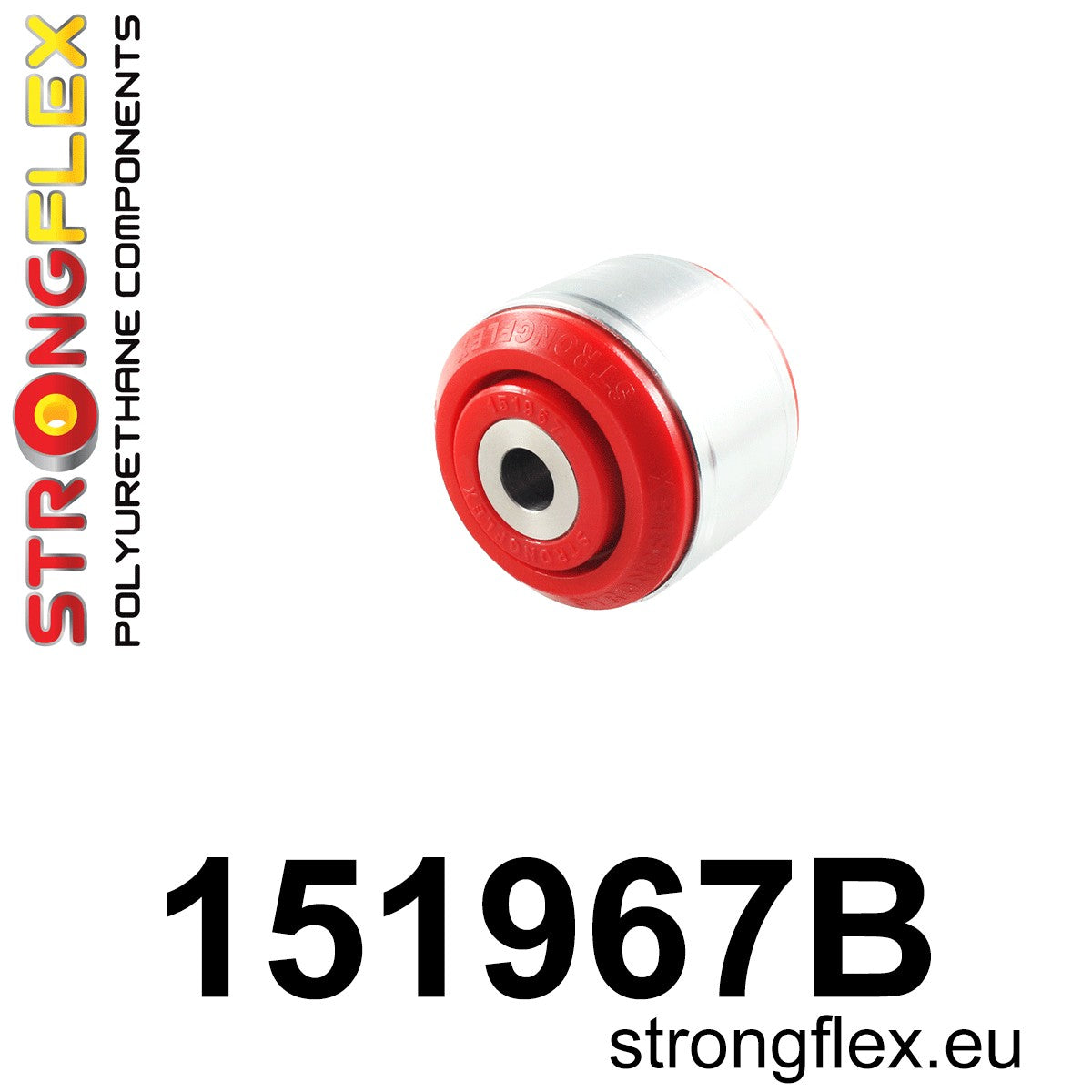 Silentblock de horquilla delantera trasera 72 mm Renault Laguna Latitude (151967B)