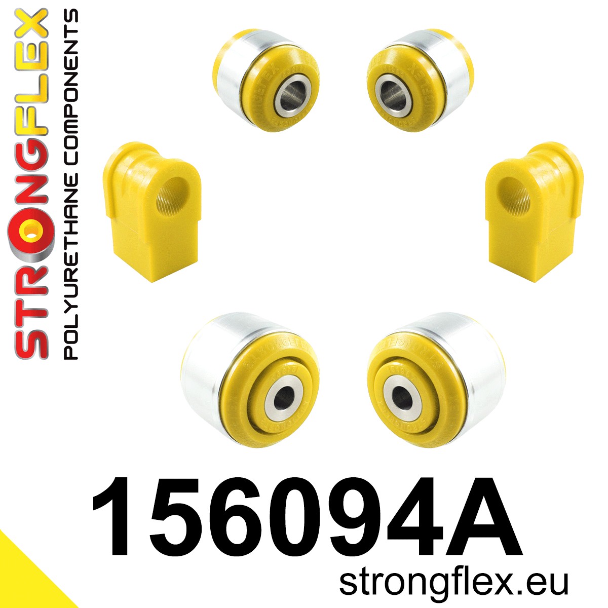Kit de silentblocks de suspensión delantera SPORT Renault Laguna (156094A)