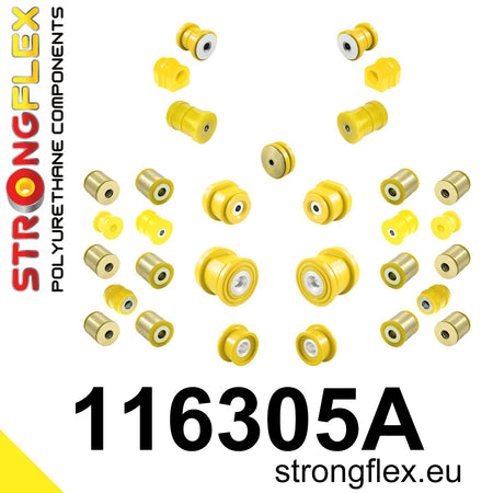 Kit completo de suspensión SPORT Mercedes Clase C W203 4MATIC (116305A)