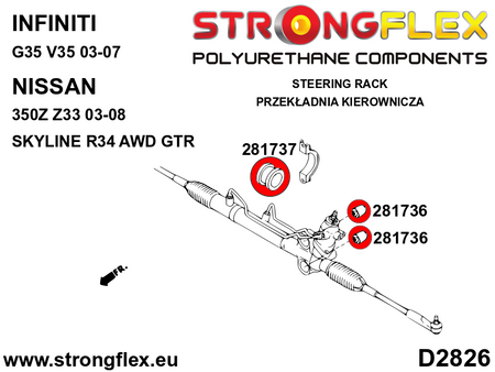 Kit completo de suspensión R33 R34 AWD SPORT Nissan Skyline R33 R34 C34 C35 (286204A)