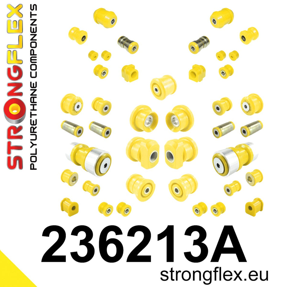 Kit completo de silentblocks de suspensión SPORT Volvo Serie 700 Serie 900 (236213A)