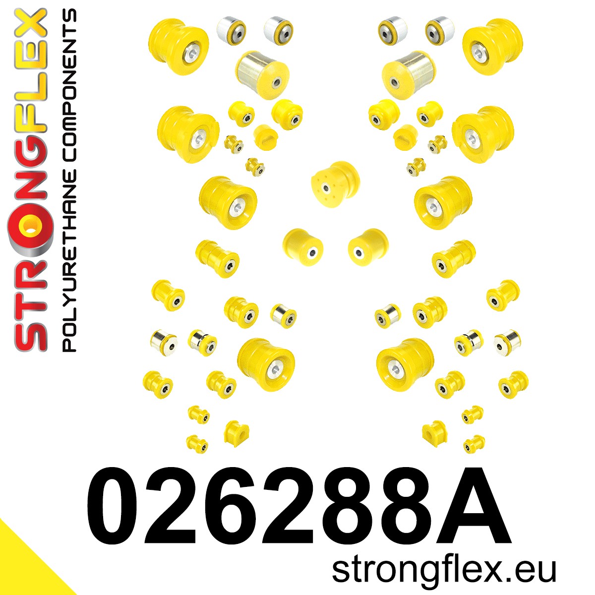 Kit completo de silentblocks de suspensión SPORT Audi A6 C6 Quattro S6 RS6 (026288A)
