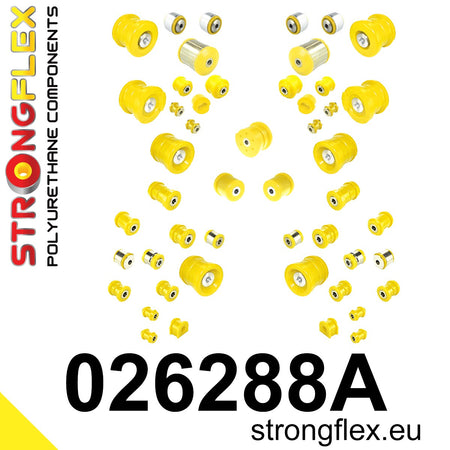 Kit completo de silentblocks de suspensión SPORT Audi A6 C6 Quattro S6 RS6 (026288A)