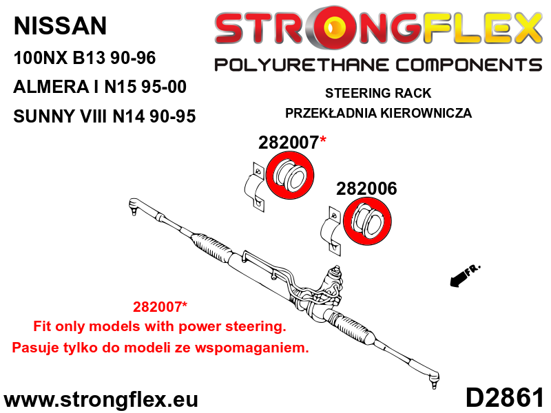 Kit completo de suspensión SPORT Nissan 100NX B13 N14 Sunny Pulsar Sentra (286101A)