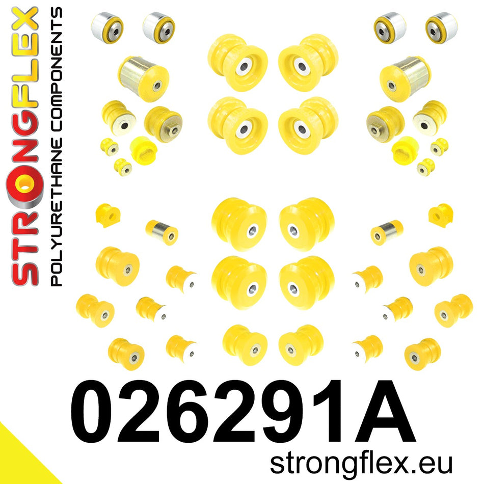 Kit completo de silentblocks de suspensión SPORT Audi A4 B5 Quattro S4 RS4 (026291A)