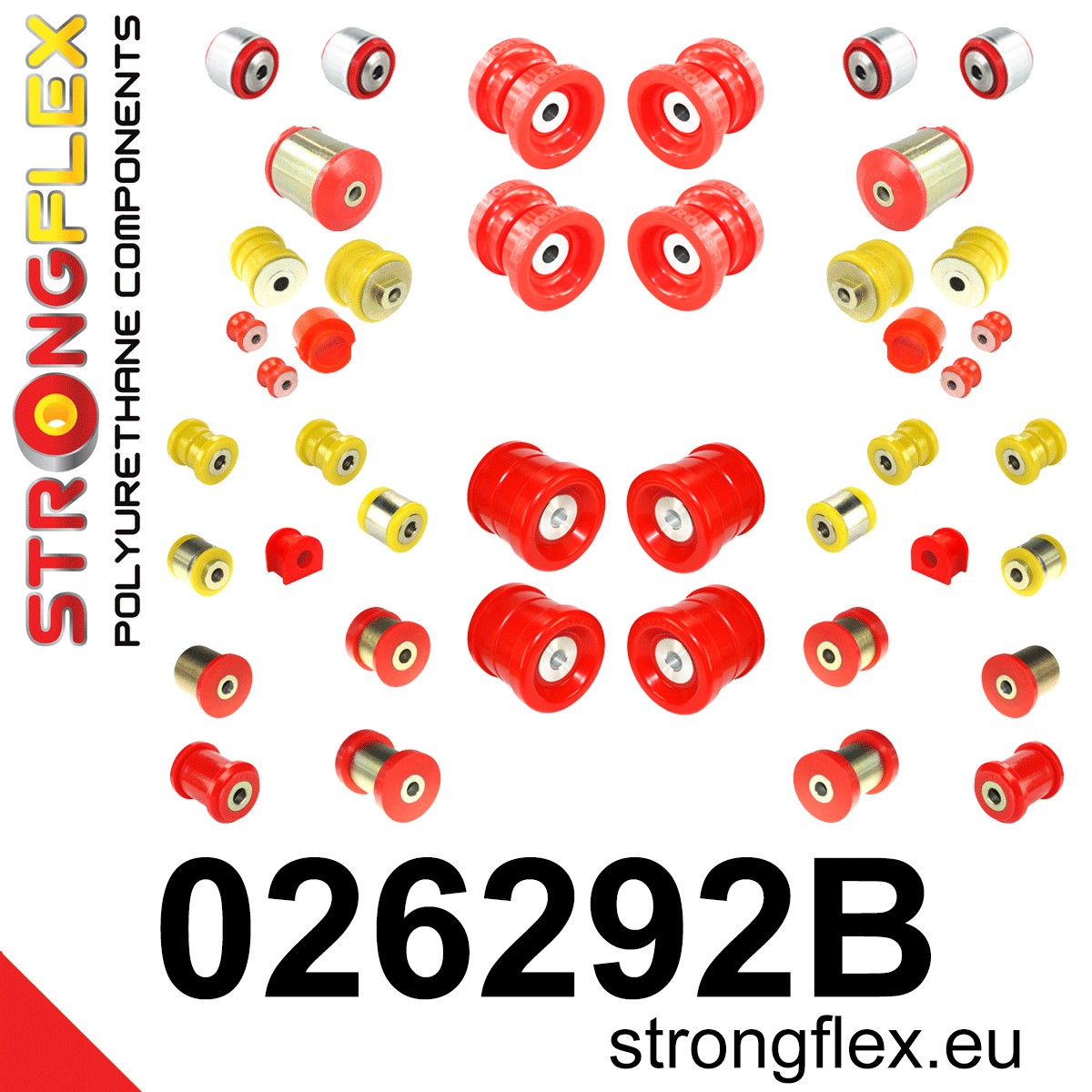 Kit completo de silentblocks de suspensión Audi A4 B6 B7 FWD S4 RS4 Exeo (026292B)