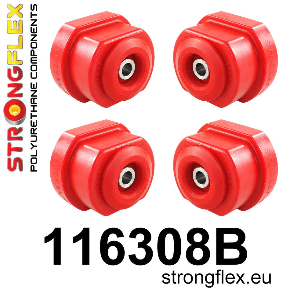 Kit de silentblock del subchasis delantero Mercedes SL R107 8 W114 W115 (116308B)