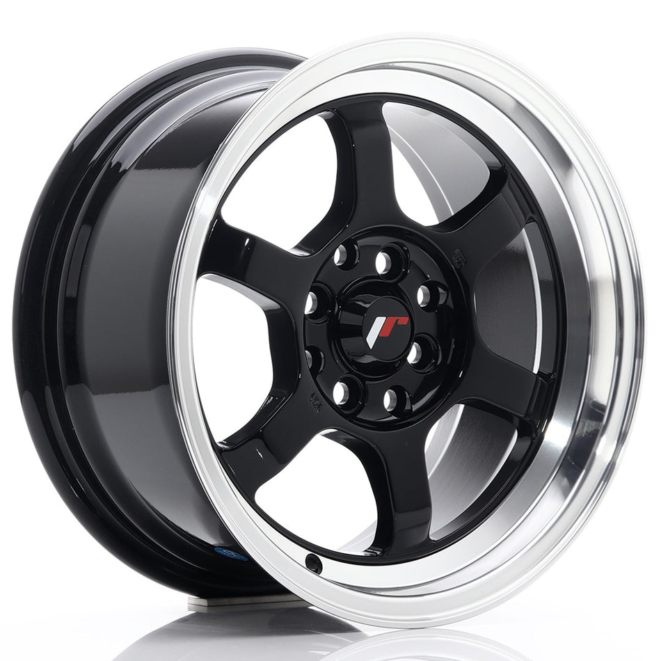 Japan Racing JR-12 15x7.5" 4x100/114.3 ET26, Gloss Black