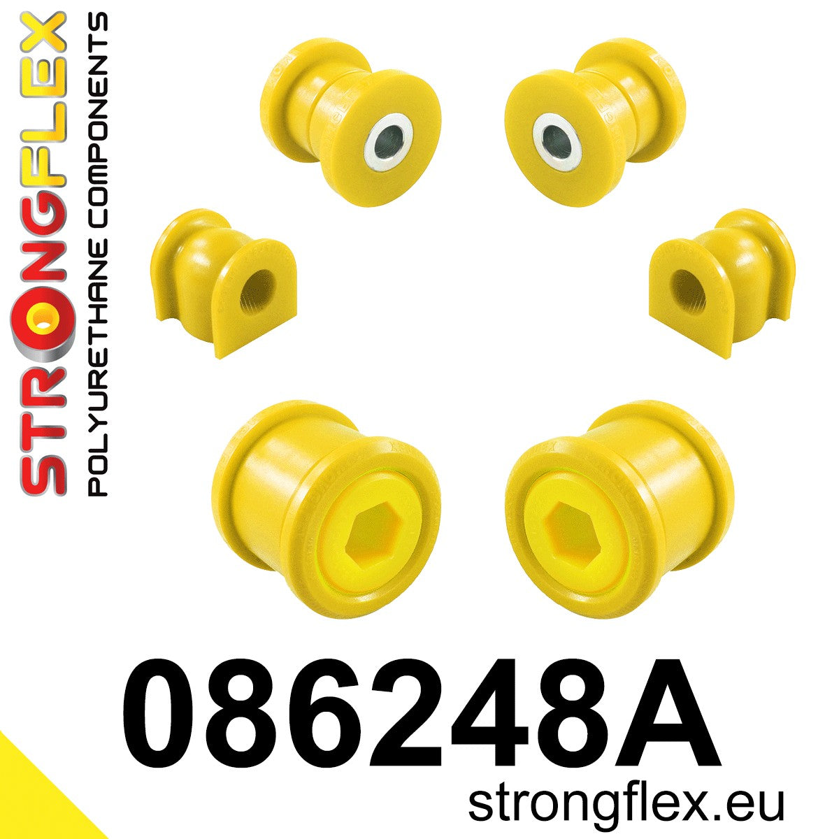 Kit de silentblocks de suspensión delantera SPORT Honda CR-Z (086248A)