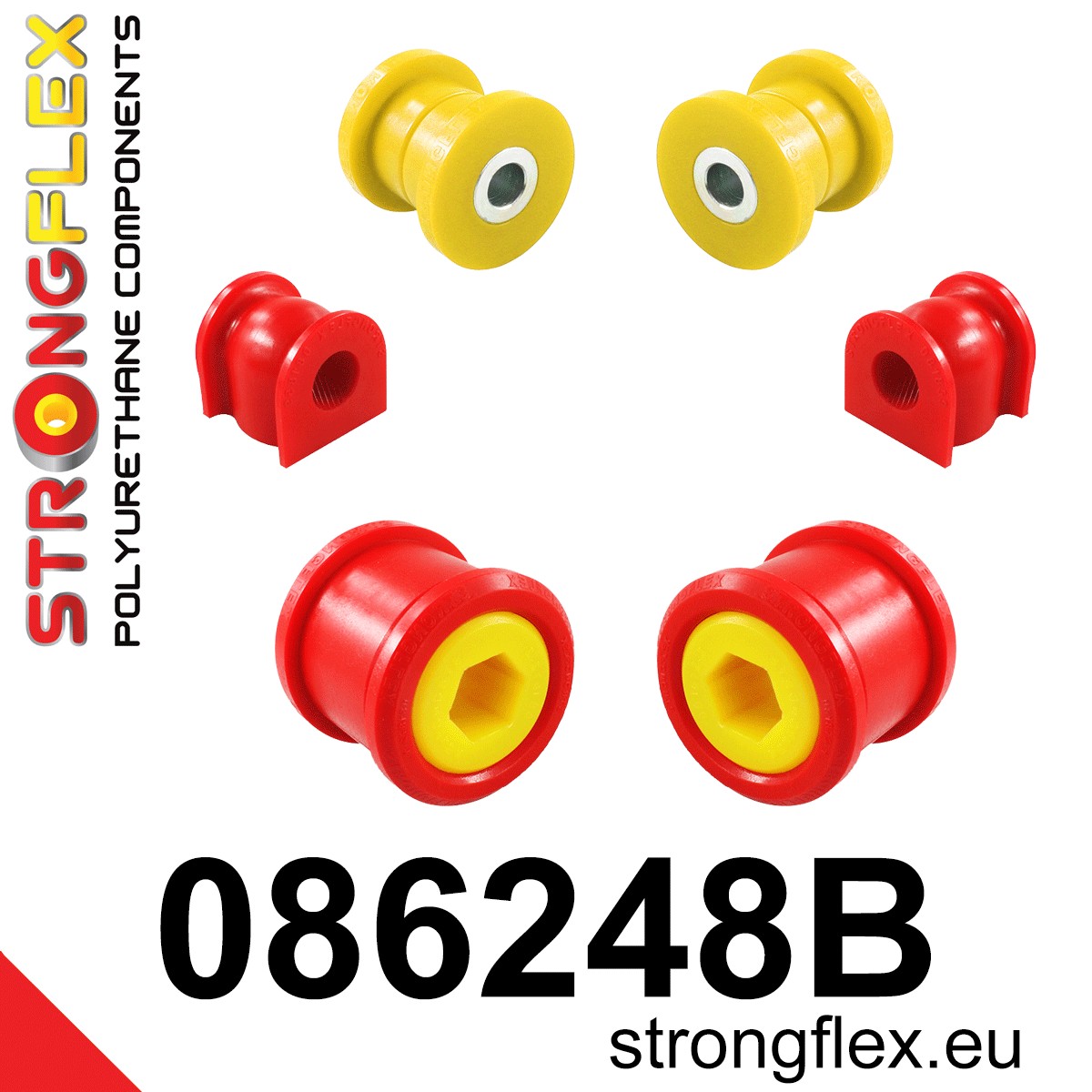 Kit de silentblocks de suspensión delantera Honda CR-Z (086248B)
