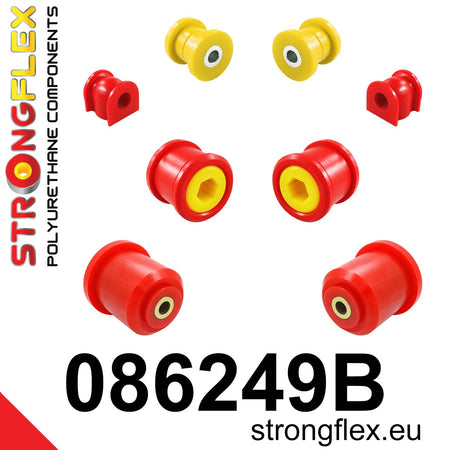Kit de silentblocks de suspensión delantera y eje trasero Honda CR-Z (086249B)