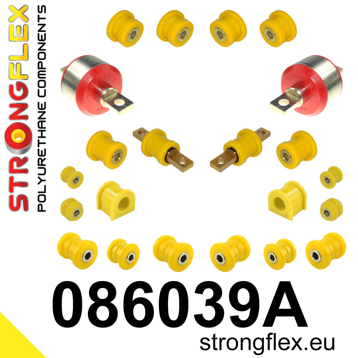 Kit de silentblock de suspensión trasera SPORT Honda Civic ZS 5 400 45 (086039A)