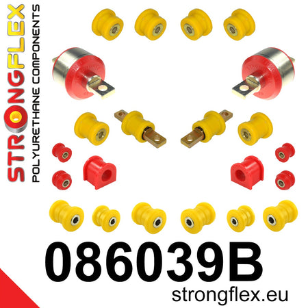 Kit de silentblock de suspensión trasera Honda Civic ZS 5 400 45 (086039B)