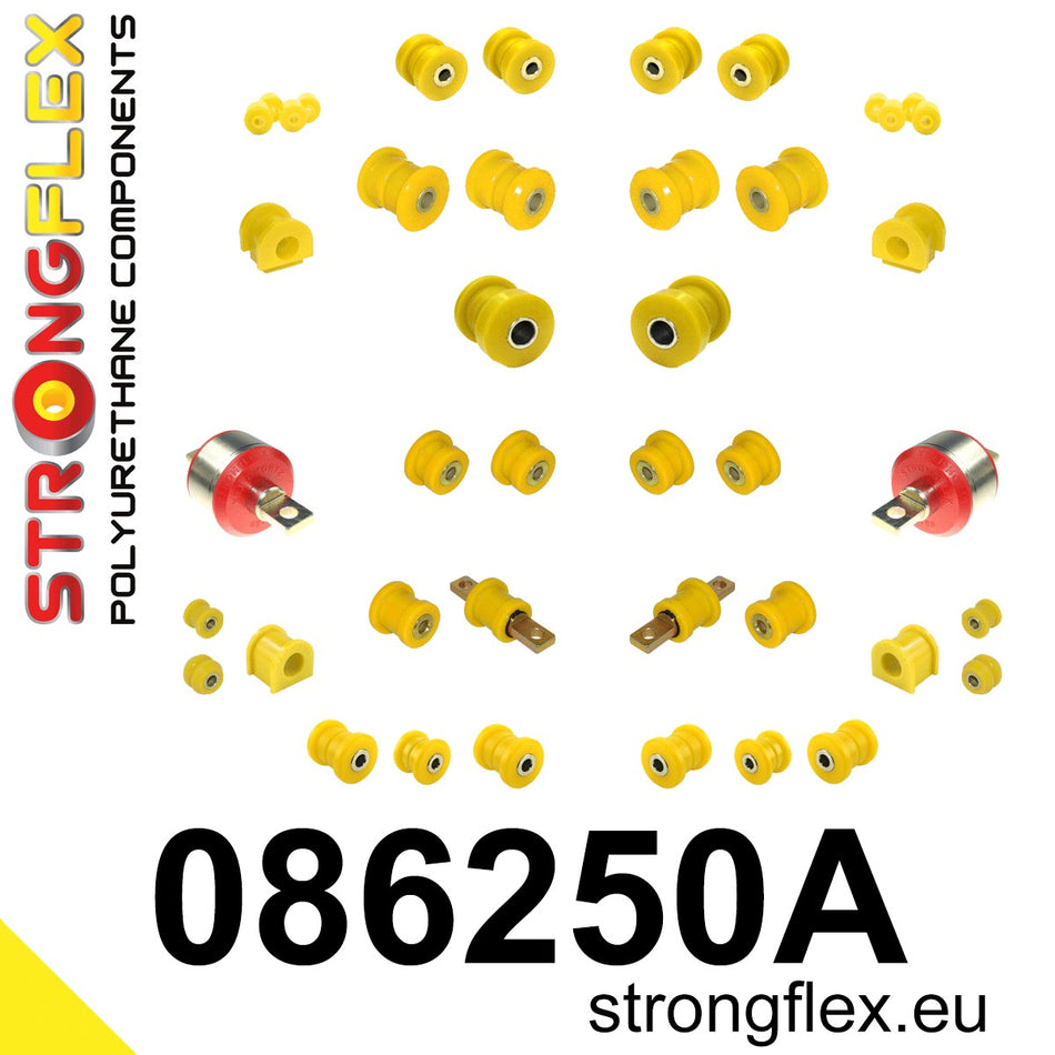 Kit completo de silentblocks de suspensión SPORT Honda Civic ZS 5 400 45 (086250A)