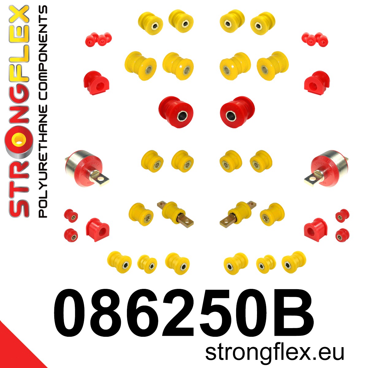 Kit completo de silentblocks de suspensión Honda Civic ZS 5 400 45 (086250B)