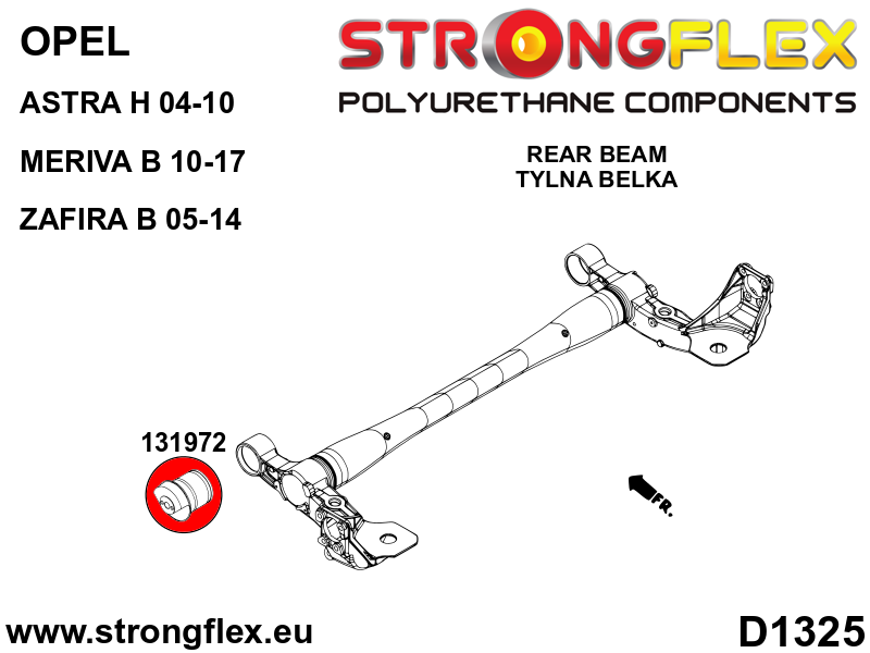 Kit completo de suspensión SPORT Opel Astra A05 Zafira Meriva (136239A)