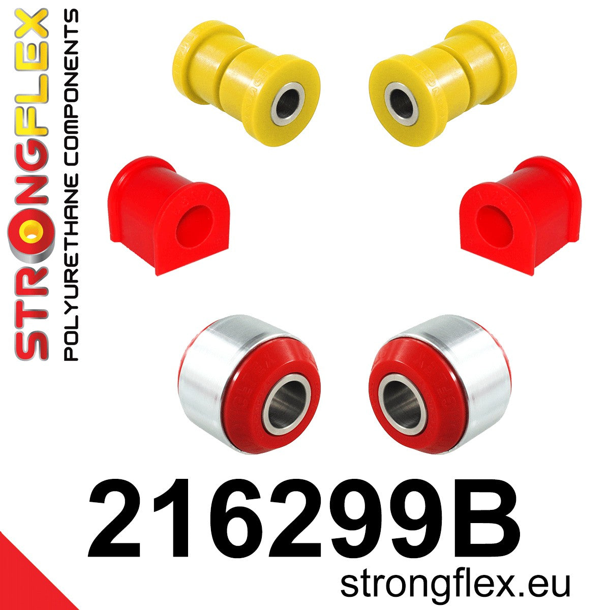 Kit de silentblocks de suspensión delantera Toyota Carina (216299B)