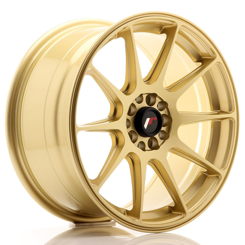 Japan Racing JR-11 17x8.25" 5x112/114.3 ET35, Gold