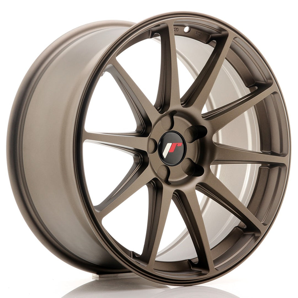 Japan Racing JR-11 19x8.5" (5 hole custom PCD) ET35-40, Bronze