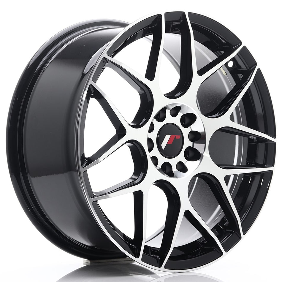 Japan Racing JR-18 18x8.5" 5x112/114.3 ET40, Gloss Black