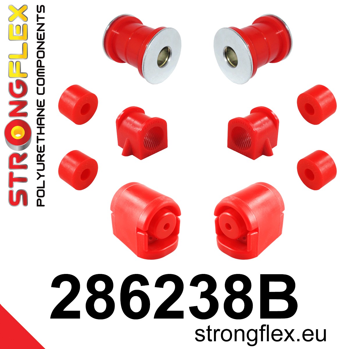 Kit de silentblocks de suspensión delantera Nissan Maxima A32 I30 A32 (286238B)