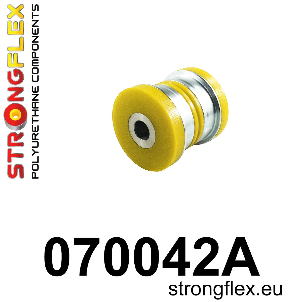 Silentblock delantero del subchasis trasero SPORT Ford Mustang (070042A)