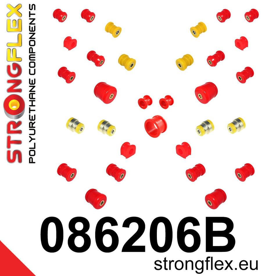 Kit completo de silentblocks de suspensión Honda Prelude (086206B)