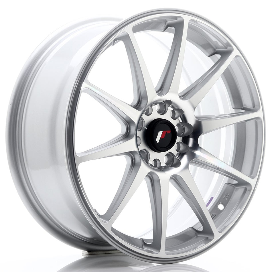 Japan Racing JR-11 18x7.5" 5x112/114.3 ET40, Silver