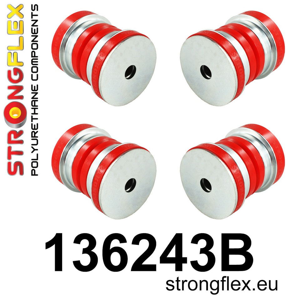 Kit de silentblocks de montaje del eje trasero Cadillac BLS YS3F FWD 9-3 (136243B)