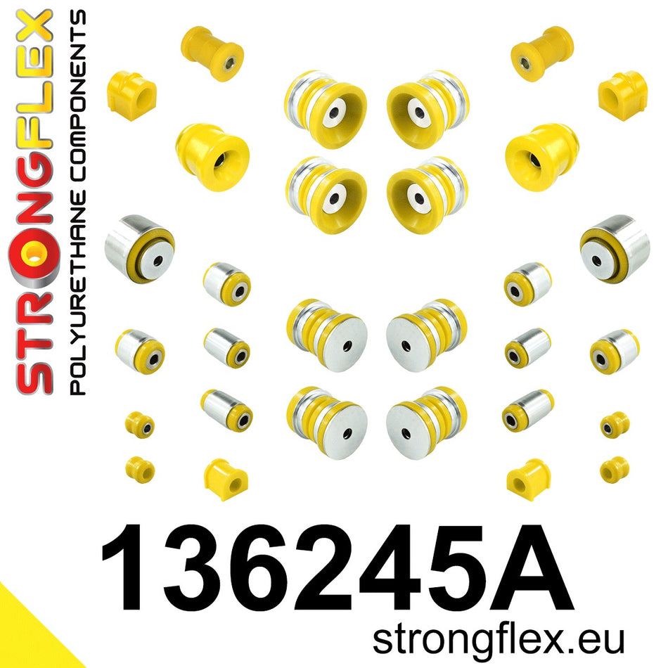 Kit completo de silentblocks de suspensión SPORT Cadillac BLS YS3F FWD 9-3 (136245A)