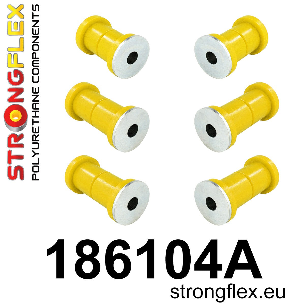 Kit de silentblocks de montaje del eje trasero SPORT Porsche 911 (186104A)
