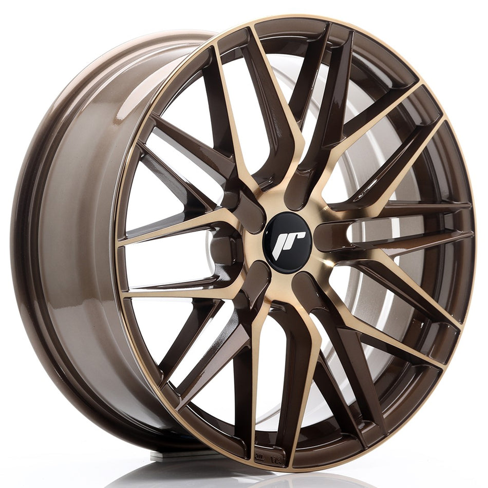 Japan Racing JR-28 18x7.5" (4 & 5 hole custom PCD) ET20-40, Bronze