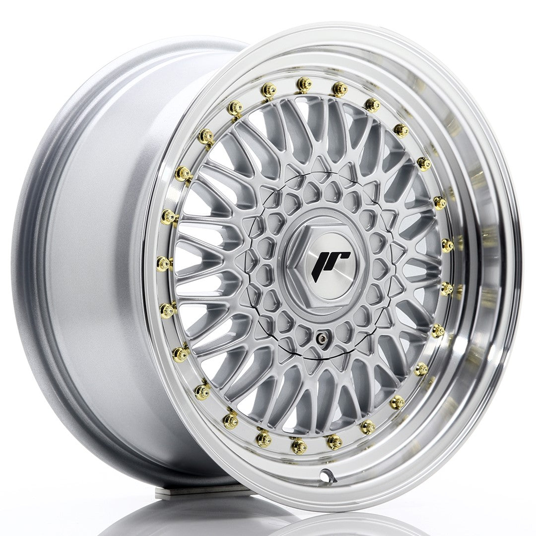 Llanta Japan Racing JR-9 16x7,5" 4x100/4x108 ET25 plata hyper