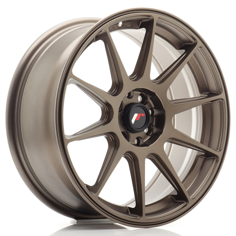 Japan Racing JR-11 17x7.25" 5x112/114.3 ET35, Bronze