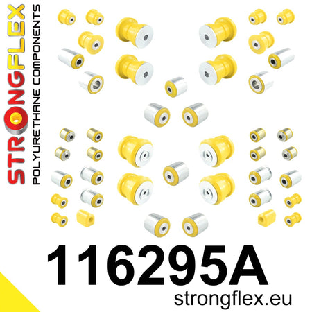 Kit completo de silentblocks de suspensión SPORT Mercedes GL X164 W164 ML (116295A)